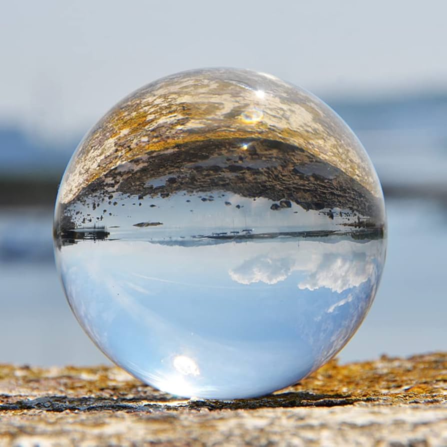 Amazon.co.jp: 80mm水晶立場が付いている写真のマジックレンズの