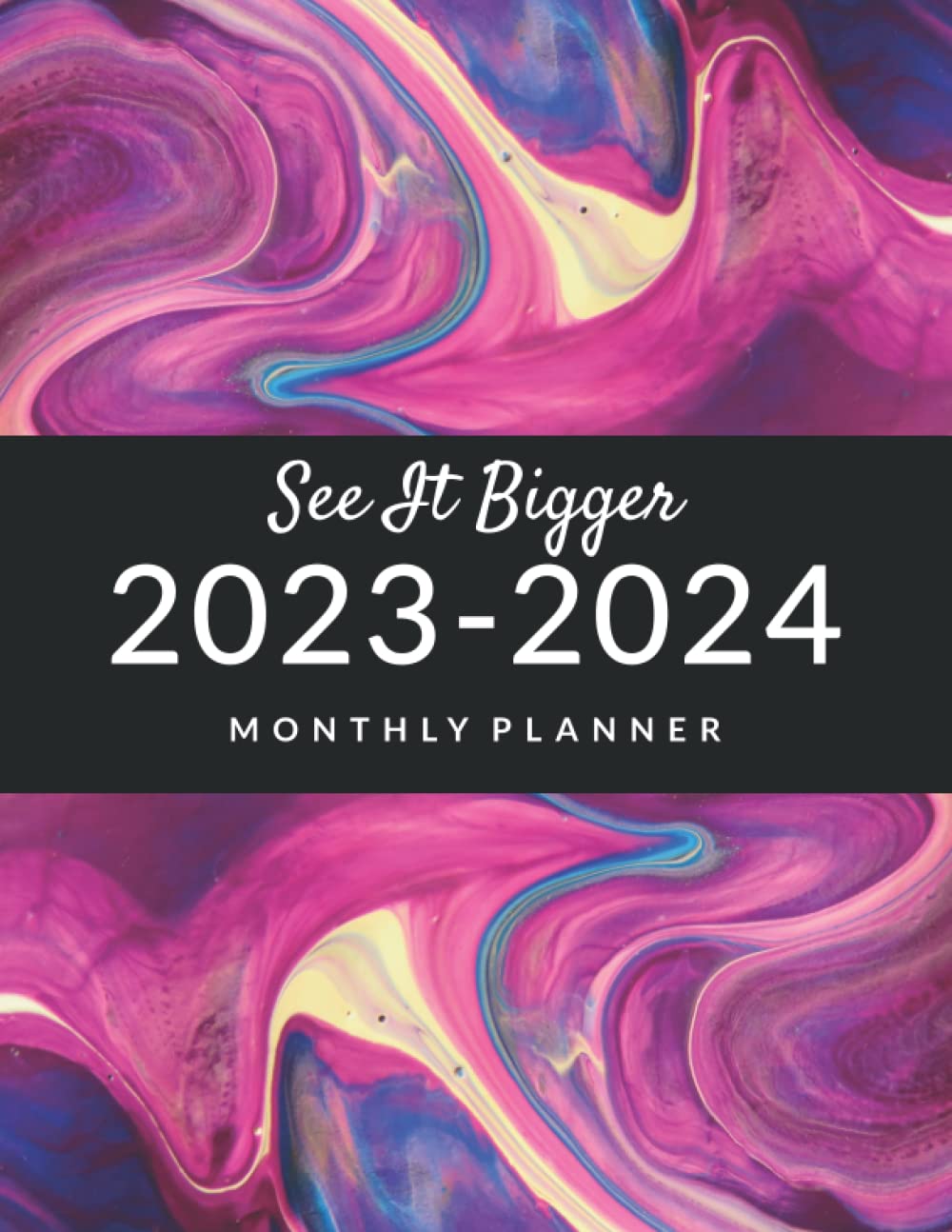 See It Bigger 2023-2024 Monthly Planner: Large 2 Year Monthly Planner Calendar Schedule Organizer January 2023 to December 2024 (24 Months) with To-Do List, Goals & Holidays