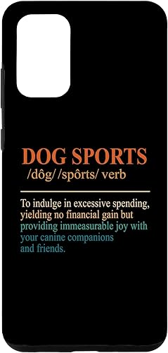 Galaxy S20+ Funny Dog Trainer Dog Training Agility Dog Sports Definition Case