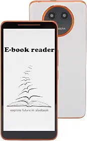 GOWENIC 1 GB+8GB ERERADER COMPACT, 5,7 Polegadas e Leitor de Livros para Android 8.1, Leitor de PDF de áudio e Vídeo, Com Bloco de Escrita e Maior Taxa de Contraste, para Uma