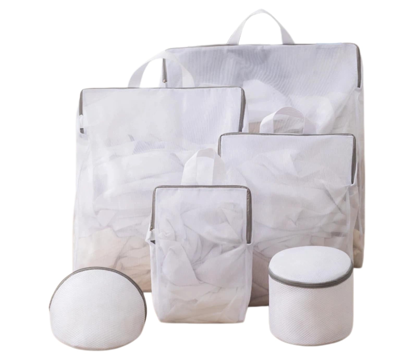 Mesh Laundry Wash Bag Pack For Garments Bra Hosiery