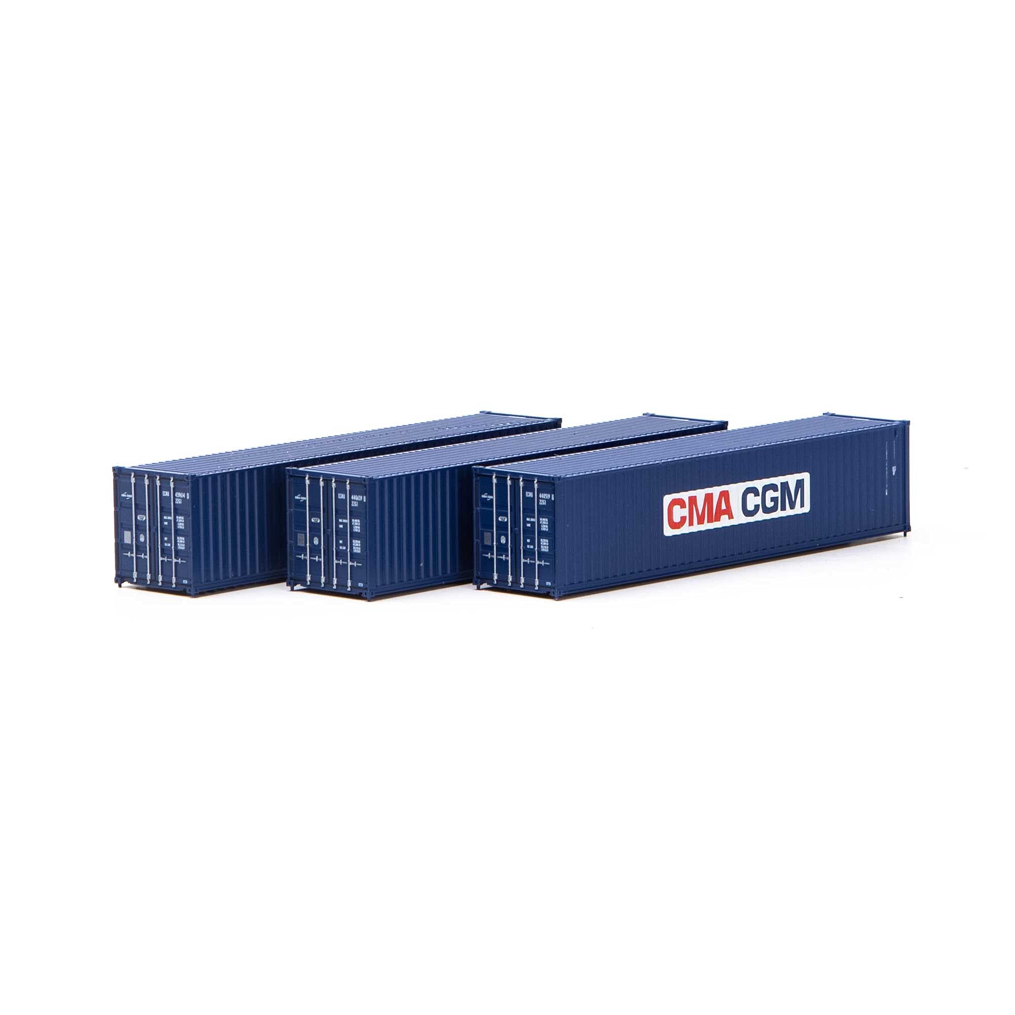 Athearn N 40' Low-Cube Container CMA-CGM, ATH17637