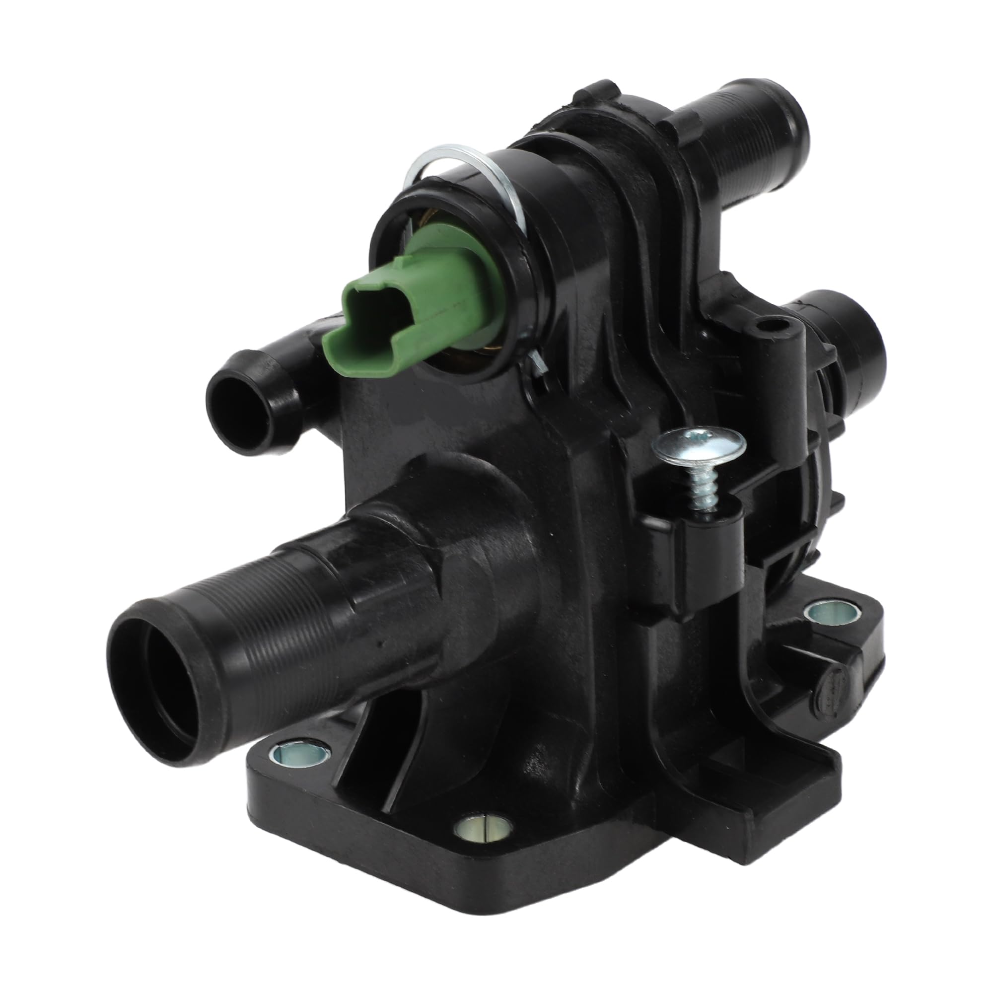 A ABSOPRO Ensamblaje De Vivienda De Termostato Para Peugeot 307 1 Pc | Para Citroen C1-C8 Nemo, Para Ford Fusion Fiesta, Para Peugeot Bipper 307 206 1007, Material Plástico, Ajuste Automático