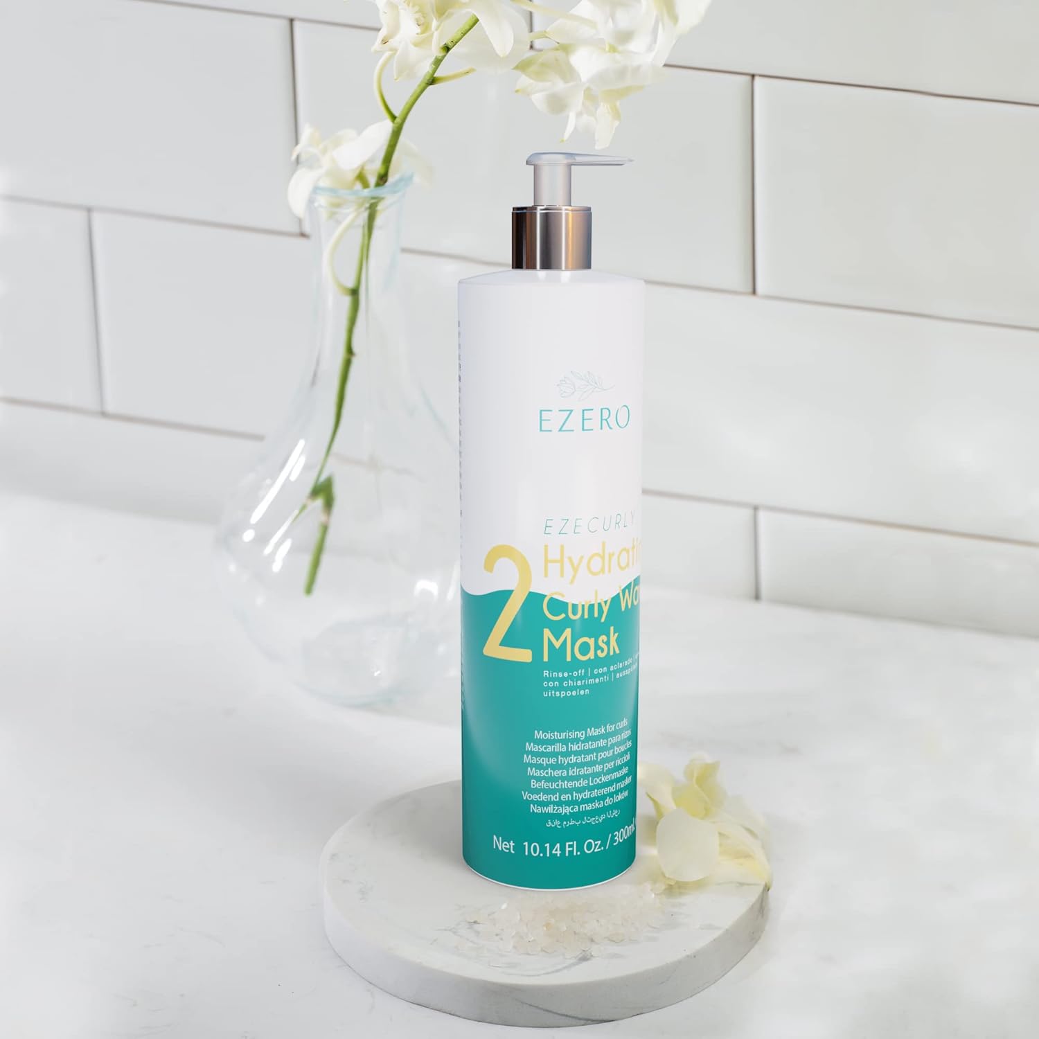 Ezero Hair Mask For Curly Hair Curly Hair Mask With Panthenol, Olive, Grapeseed And