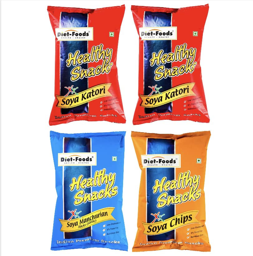 Diet Foods 4 in 1 Combo- Soya Katori(Pack of 2), Soya Chips(Pack of 1), Soya Manchurian Sticks(Pack of 1)- 574 gms (B0BTVH5D29) Amazon Price History, Amazon Price Tracker