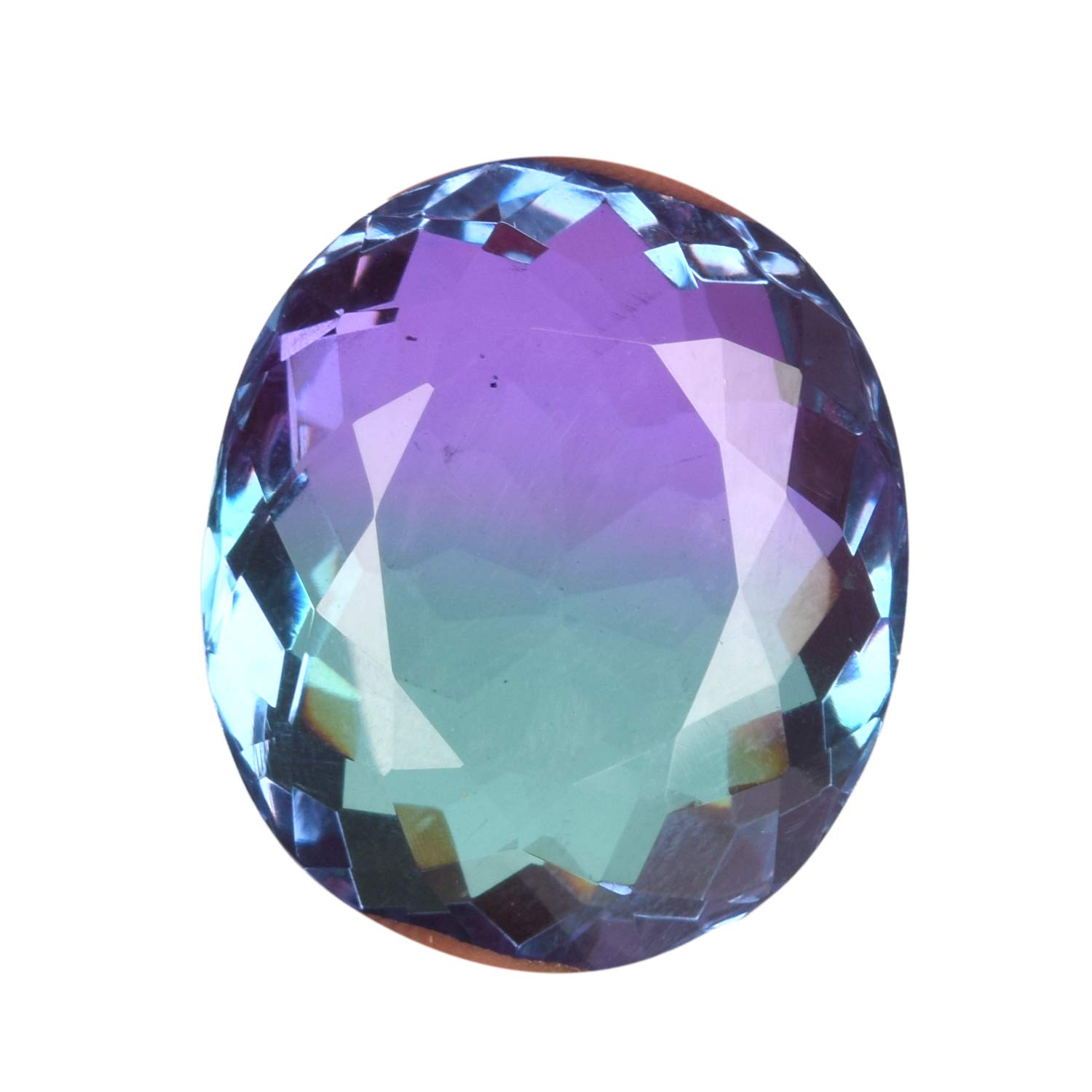 Amétrine Naturelle Du Brésil - Taille Ovale, 12,86 Carats - Pierre Gemme Transparente