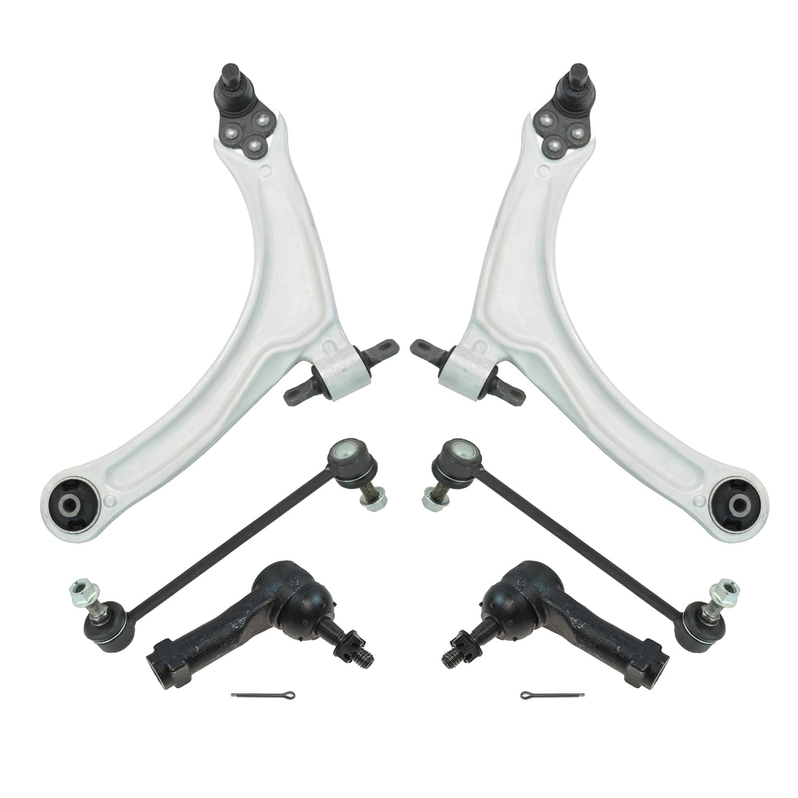 TRQ Front Steering & Suspension Kit Compatible with 2006-2009 Chevrolet Cobalt 2006-2011 HHR 2007-2009 Pontiac G5