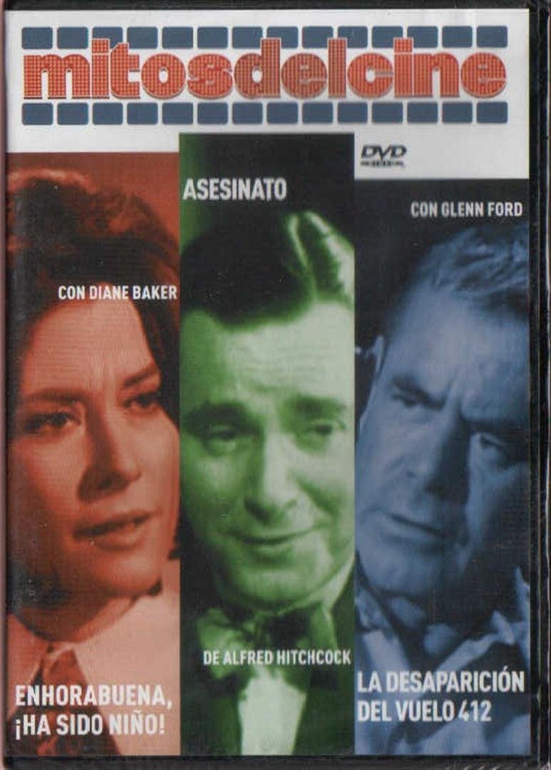 MITOS DEL CINE - 3 movies - Enhorabuena ¡ha sido niño!, Asesinato, and La desaparicion del vuelo 412 - Region 2