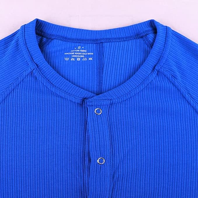 Mens Long Sleeve Onesies Jumpsuit Nightwear Button Down One Piece Pyjamas - Image 3