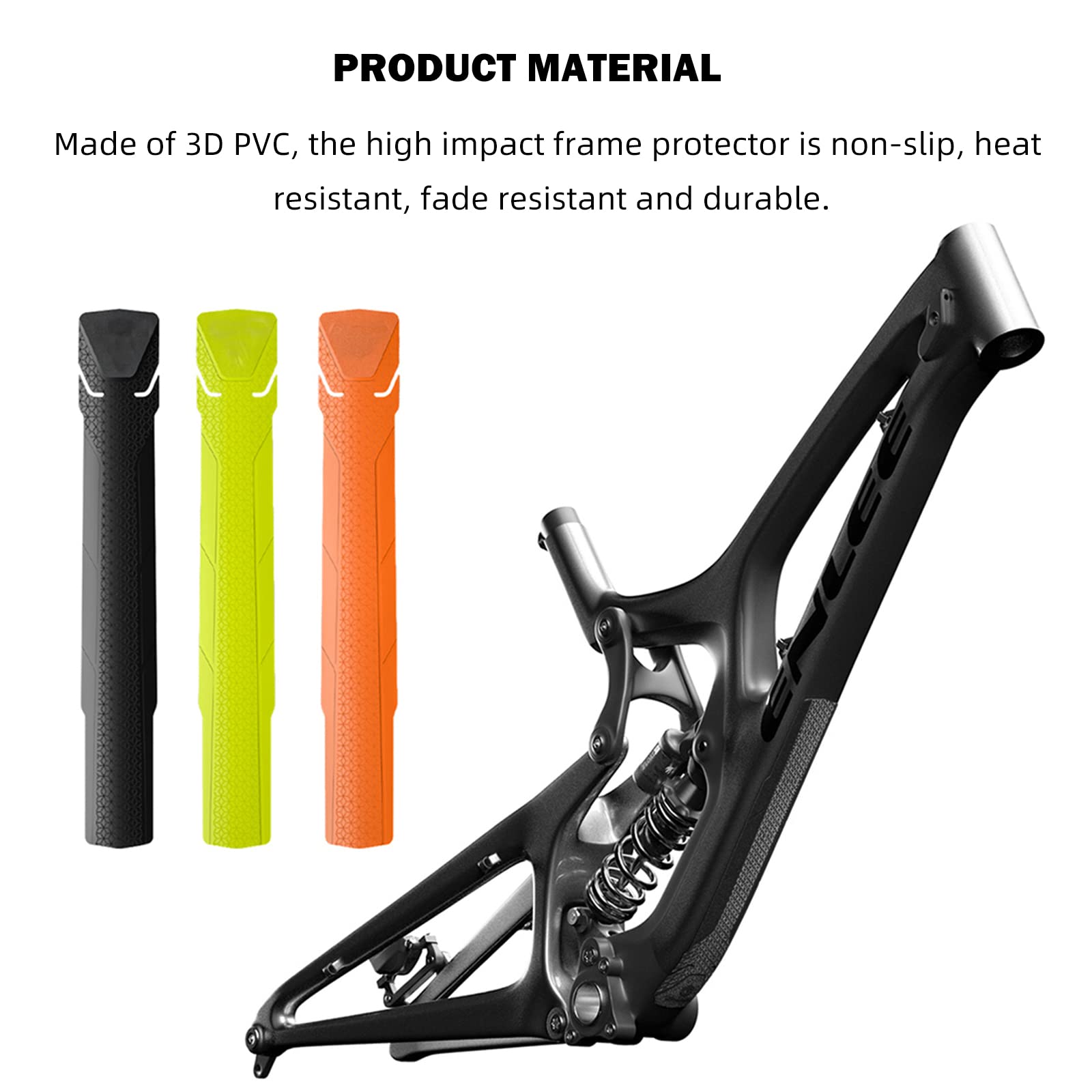 Amazon.com : kingsea High Impact Bicycle Frame Guard