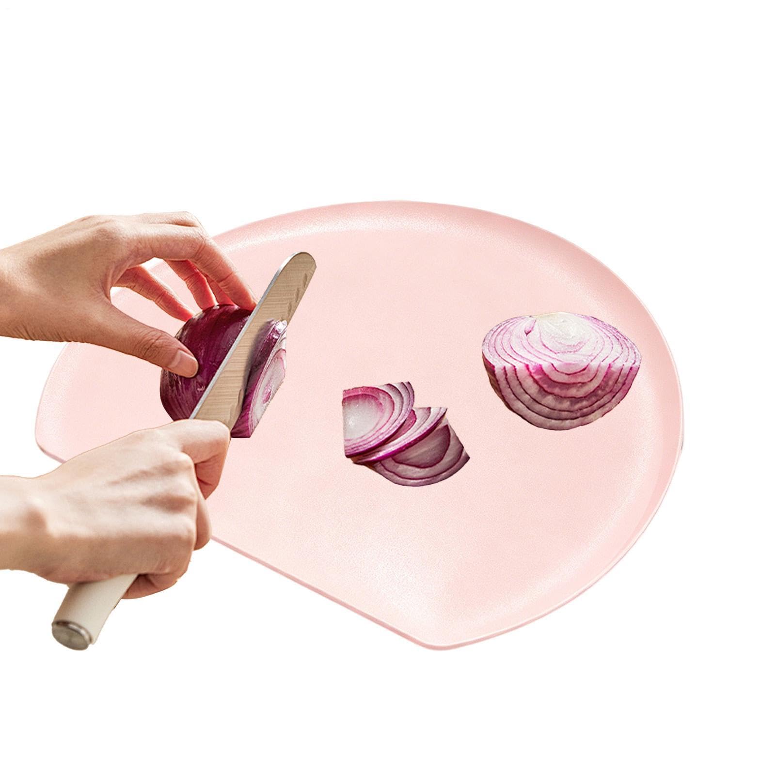 Esterillas de corte de cocina con diseño semicircular optimizado para preparar barbacoas