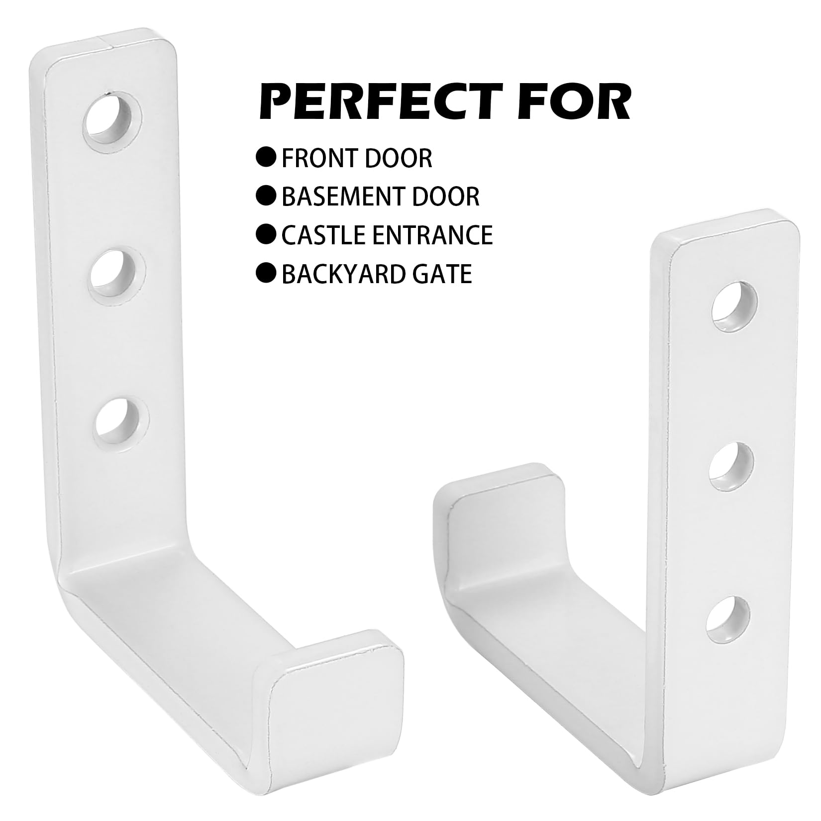 2 Pcs Garage Hooks for Hanging Heavy Duty Hooks Large Ladder Hooks, Garage Wall Hooks for Hanging Shed Hooks - Image 4