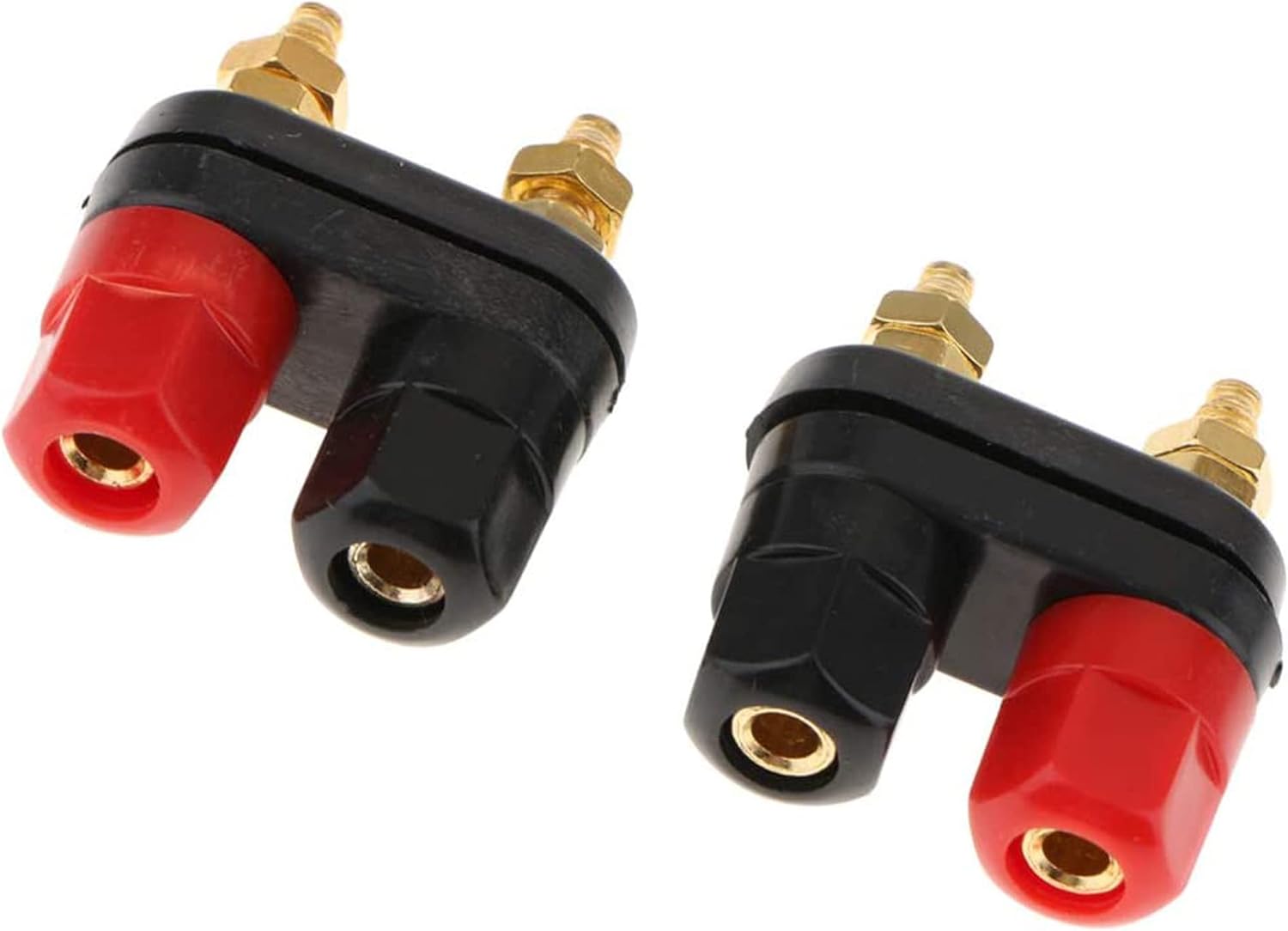 SMARTECH Speaker Terminal Dual Female Banana Plug Gold Plated Hifi