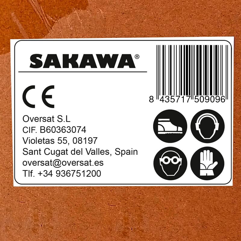 SAKAWA Frizione per Motori 4 Tempi 25mm Cippatore BS1600 BS2300 e BS2700