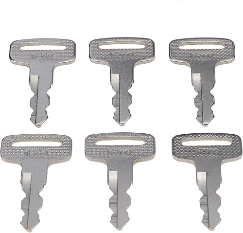 Miniatura 3 de DVPARTS 6 llaves de encendido para carrito de golf J17-82511-20# 1922 compatibles con Yamaha G14, G16, G19, G22, G29 Carrito de golf eléctrico