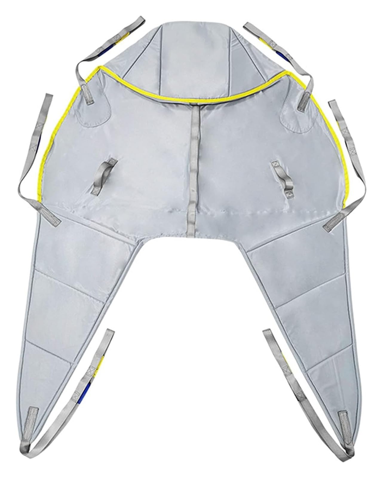 Eslinga de ducha，Traslado de paciente， Arnés de baño for elevación de pacientes, cinturón de transferencia for ducha con soporte for la cabeza, arnés de cuerpo completo for inodoro(Medium)