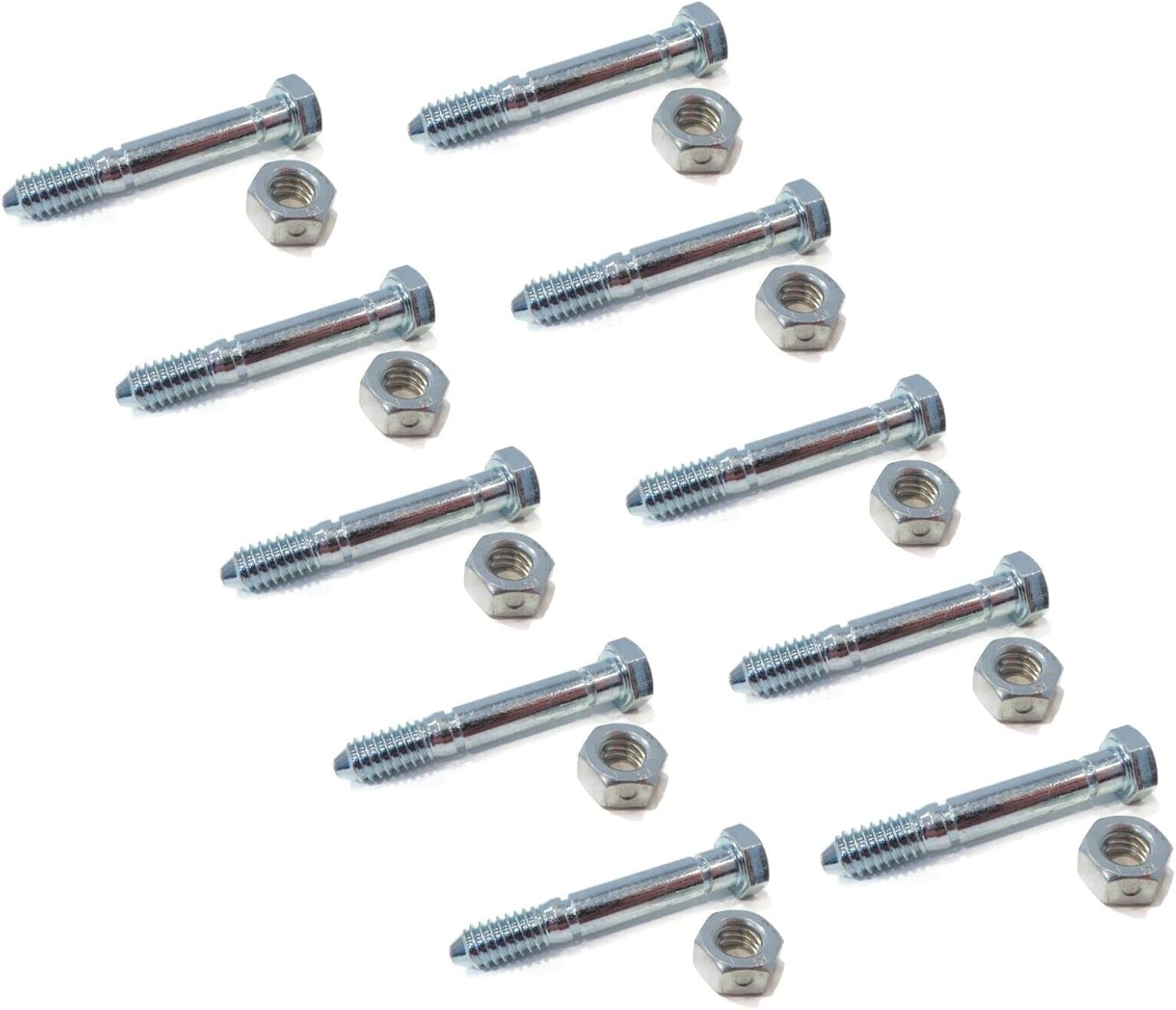 The ROP Shop Pack of 10 Shear Pin Bolt & Nut for John