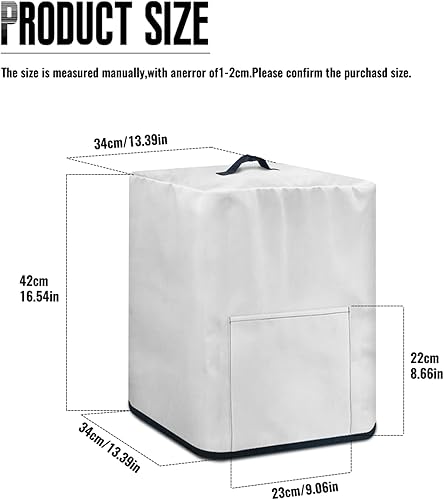 Miniatura 6 de Cubierta antipolvo para freidora de aire para electrodomésticos de cocina y accesorios adicionales, fundas retro con estampado de bandera