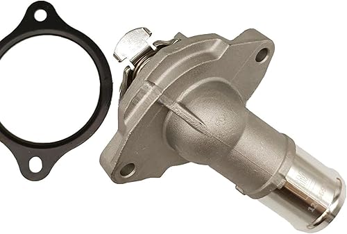 Miniatura 3 de Termóstato del motor del termóstato del refrigerante del coche Control de temperatura resistente a la abrasión conveniente para 1.4L 1.5L 12656949