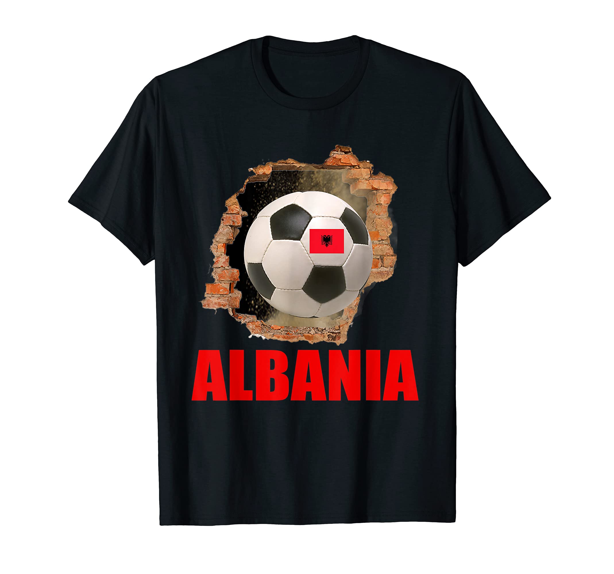 Storecastle: 3D Wall Albanian Soccer Jersey Gift T-Shirt