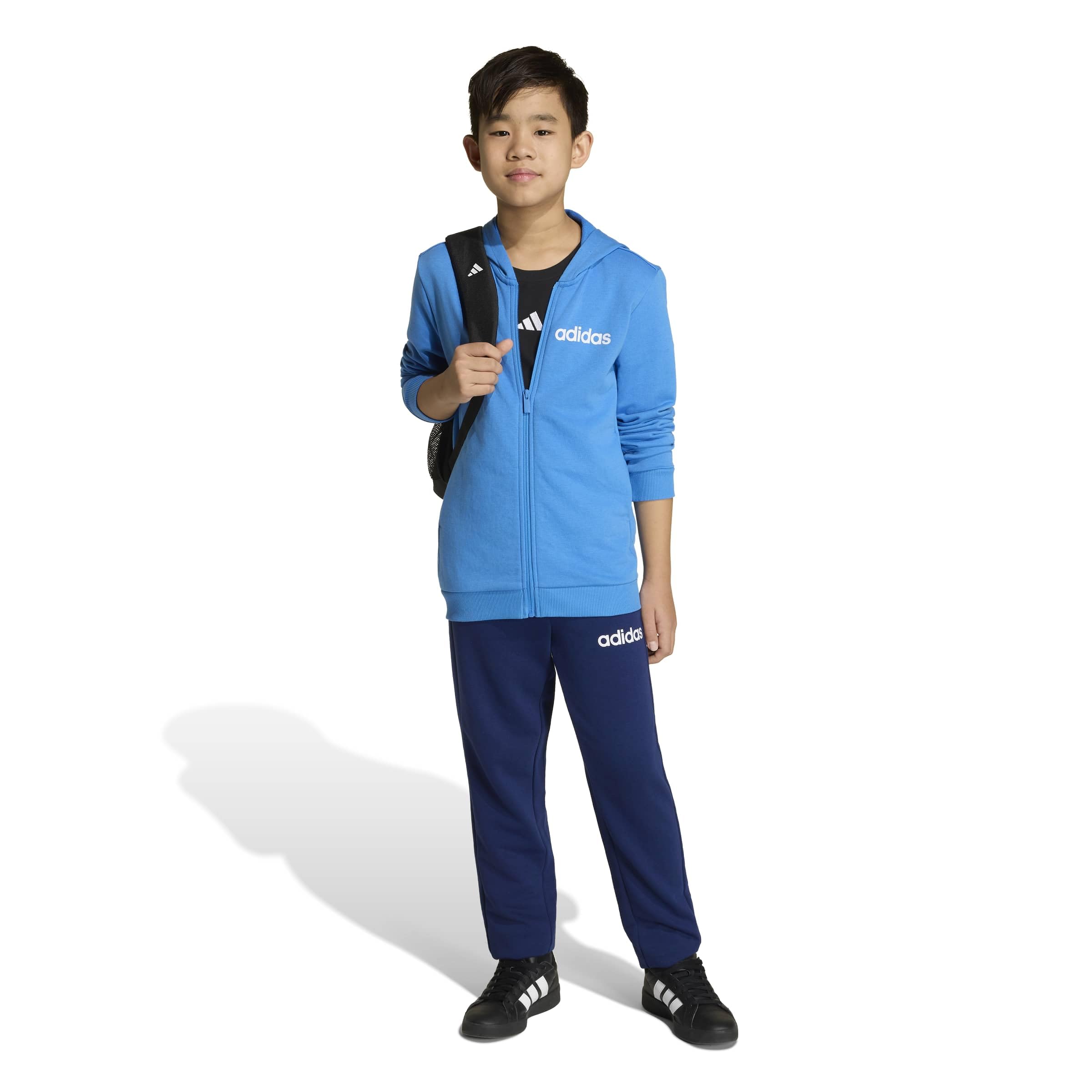 adidas Unisex - Bambini e ragazzi ESSENTIALS LINEAR TRACKSUIT