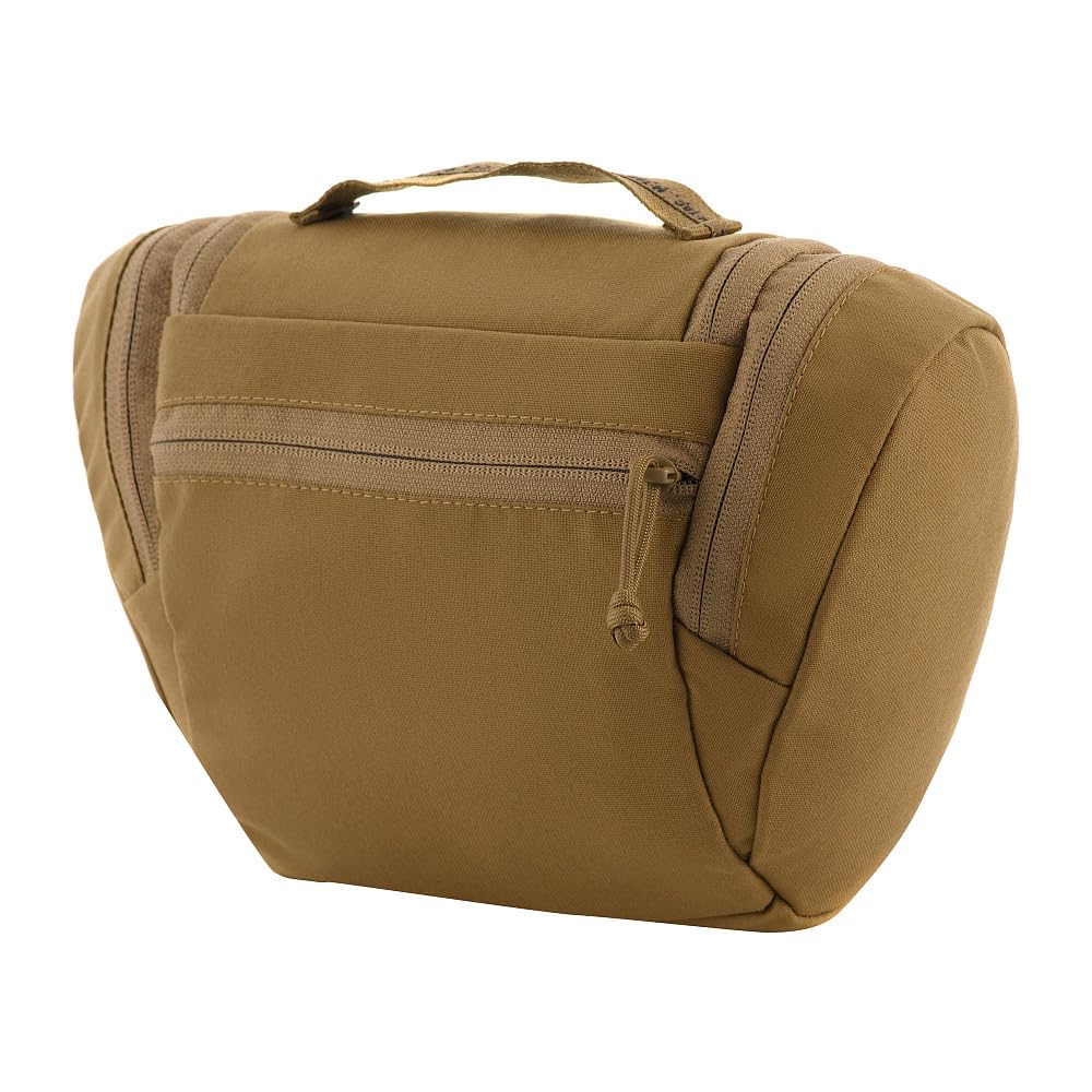 M-Tac Taktyczna kosmetyczka Elite Gen.II – podróżna i wojskowa kosmetyczka, Cordura 500D, wodoszczelna, kompaktowa, do użytku na zewnątrz, na kemping, Bundeswehrę i Airsoft, Coyote