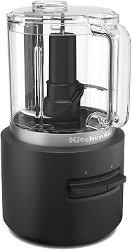 KitchenAid Go 5KFCR500BM Kablosuz Mutfak Robotu Bataryasız Siyah