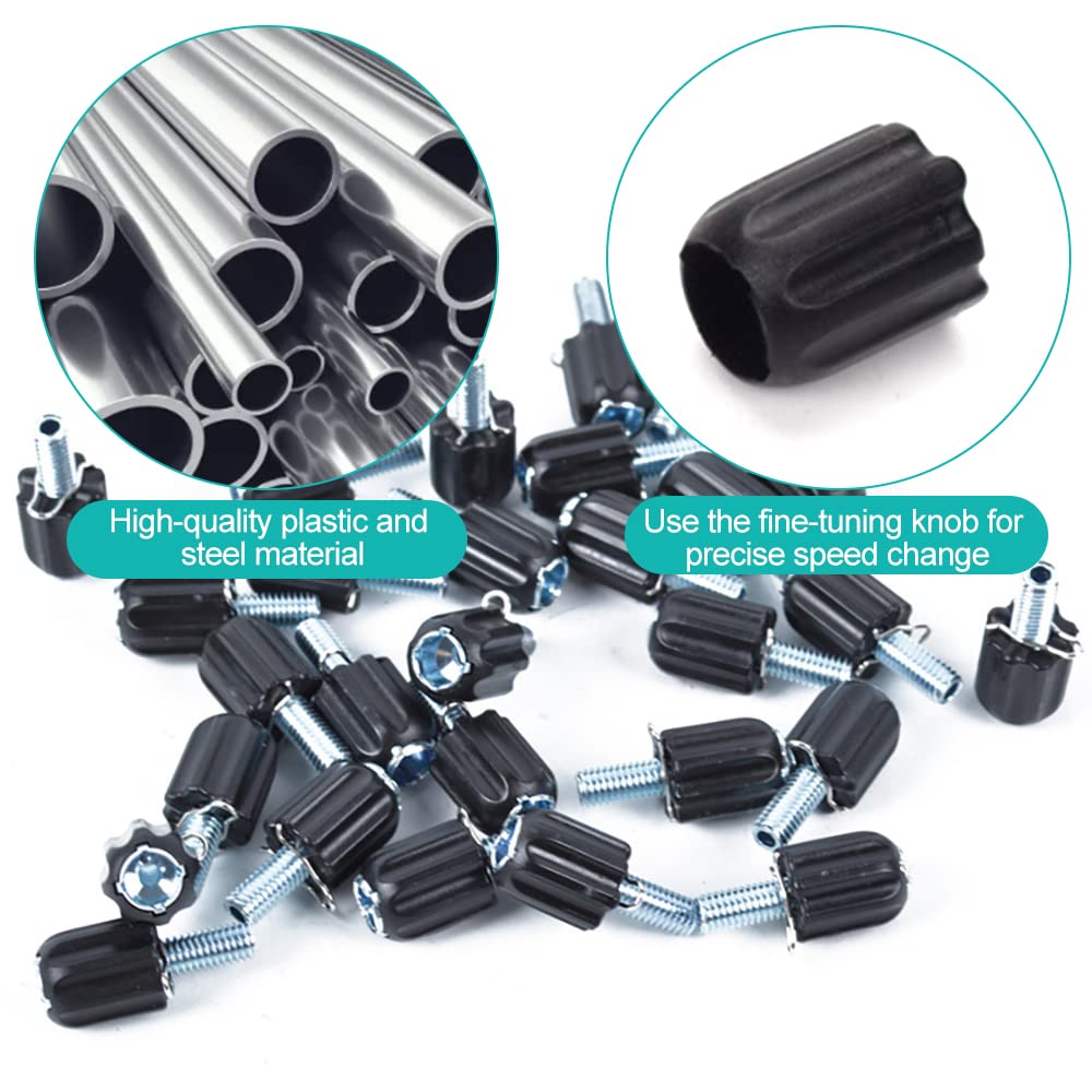 Lot De Vis De Réglage En Plastique Pour Câble De Frein Et De Dérailleur De Vélo Vintage - Pièce Bowden