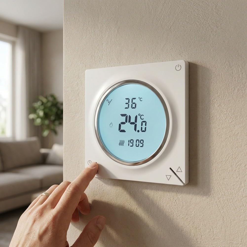 Termostato Smart WiFi per Riscaldamento Elettrico((Hydronic 3A))