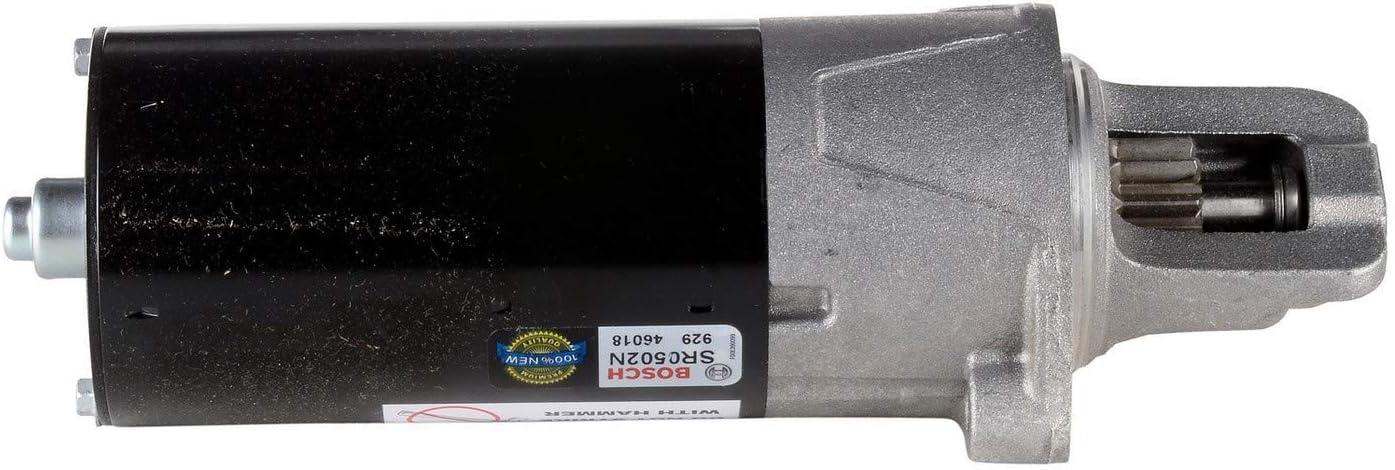 BOSCH SR0502N Original Equipment New Starter - Compatible with Select Mercedes-Benz C, CL, CLK, E, G, GL, ML, S, SL, SLK (280, 320, 350, 430, 500, 600, 43 AMG, 55 AMG, 65 AMG) + More