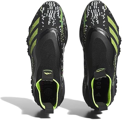 新品adidasアディダスゴルフシューズ　コードカオス レースレス グリッチ アディダス「コードカオス レースレス グリッチ」を試し履き 靴