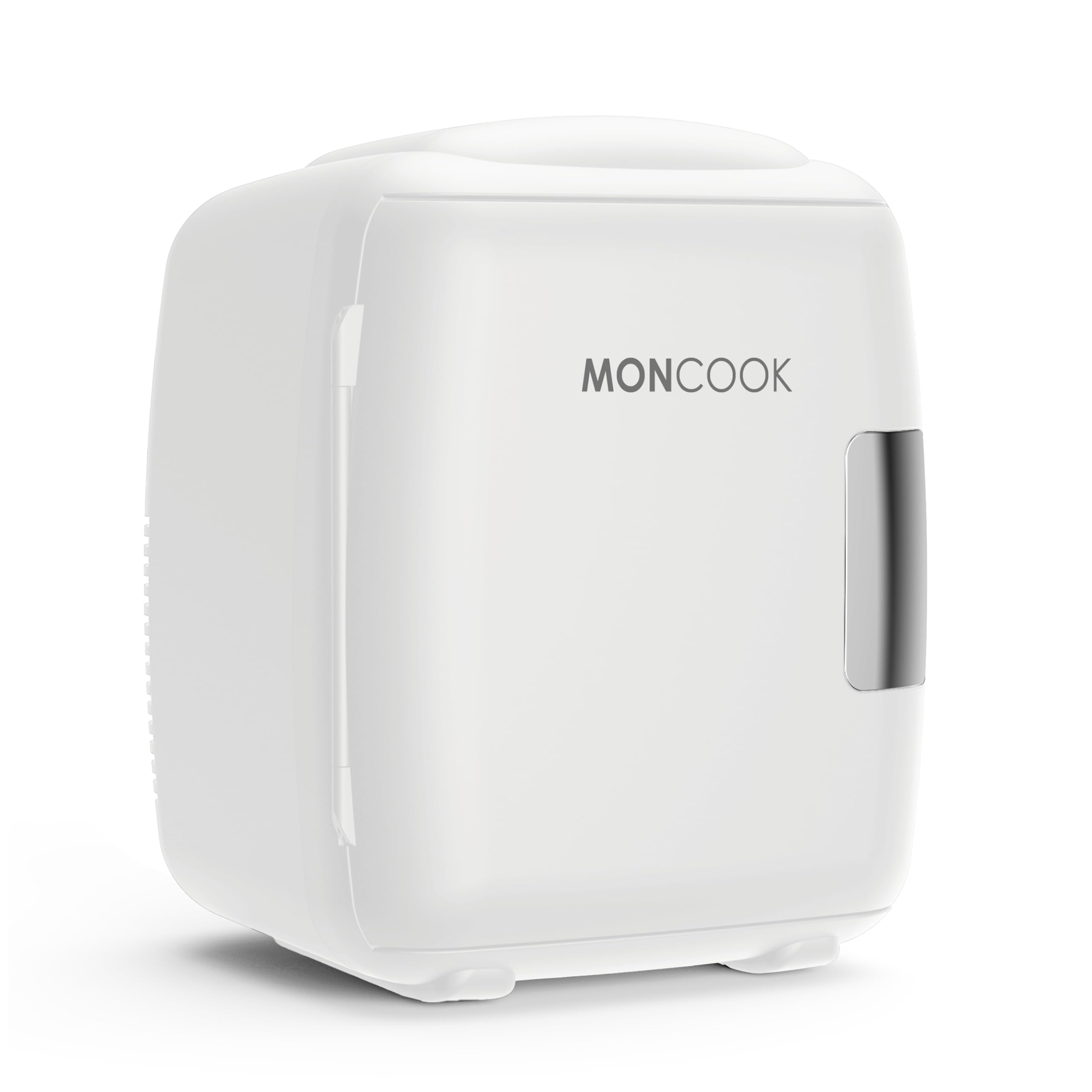 MONCOOK Mini Fridge For Bedrooms - Small, Portable & Quiet Mini Fridges For Skincare, Medicine, Food & Drinks - Cooling & Warming Function - Perfect For Home, Office, Car Or Travel - 14L - Black Mono — view 8