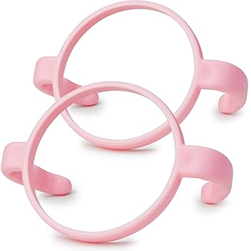 Amazon Com Compatible Baby Bottle Holder Bottle Handle Grip For Comotomo Pack Of 2 Pink Baby