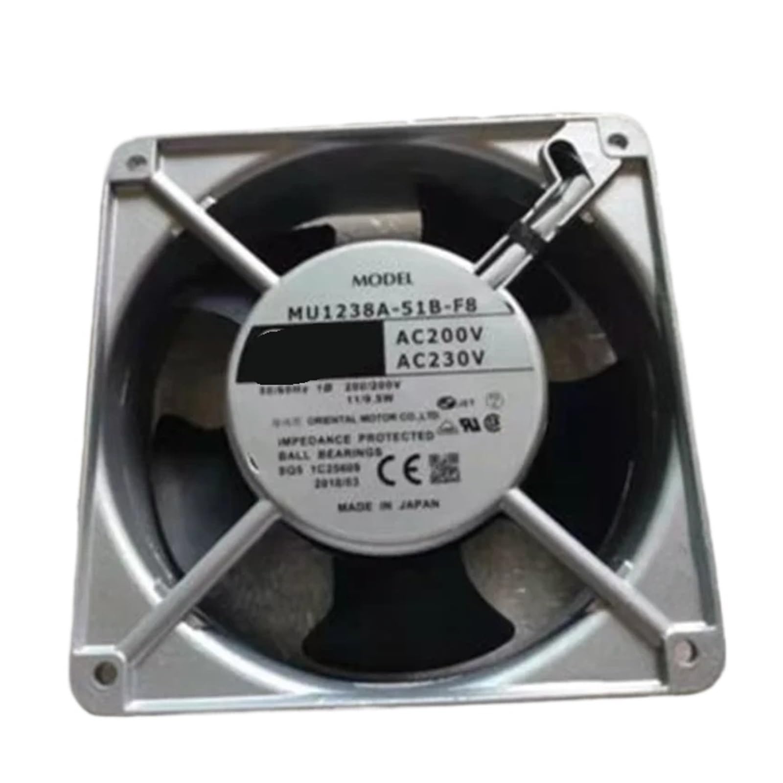 YMUGUEGH MU1238A-51B-F8 AC 220/230V 120 * 120 * 38MM fan