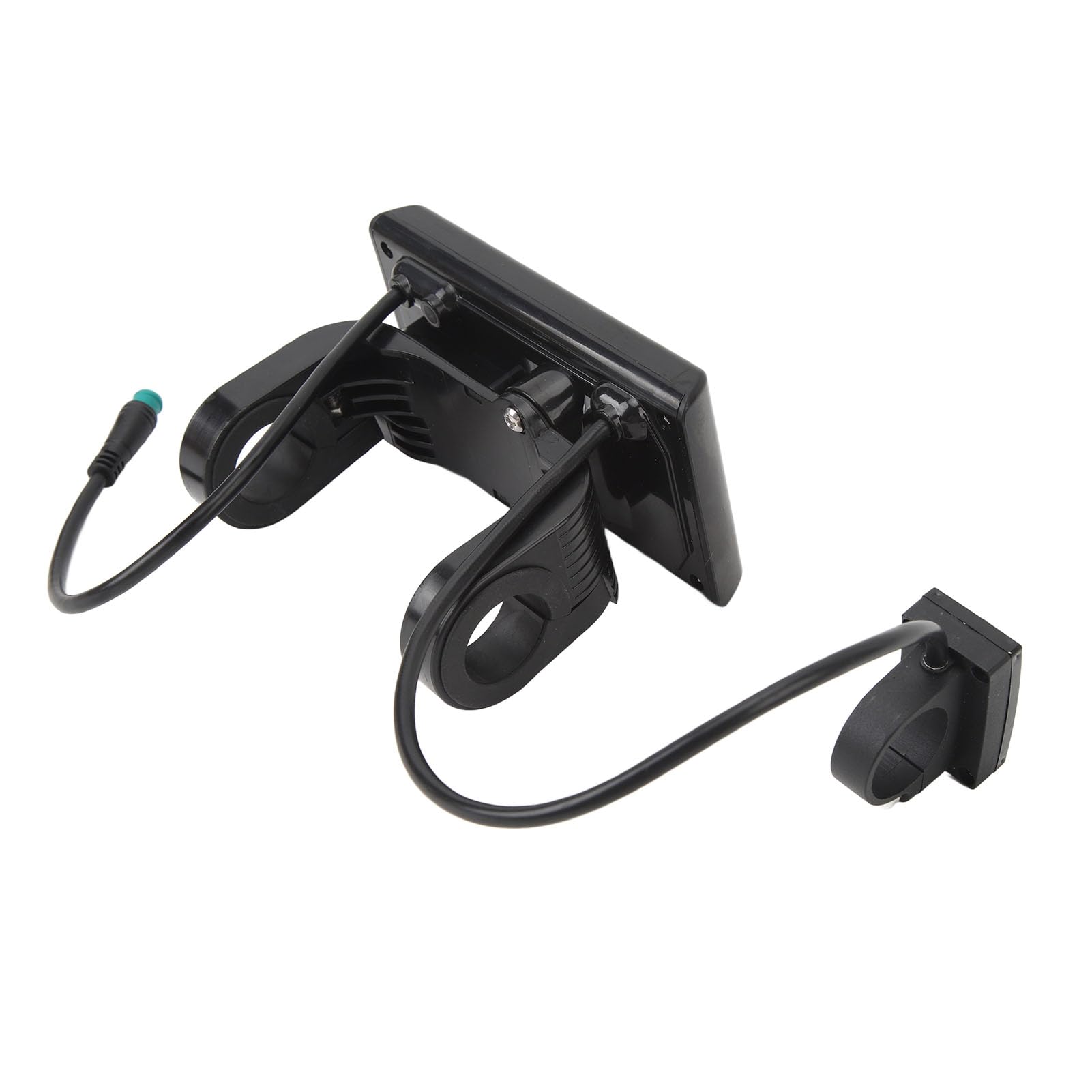 Panel de Pantalla LCD para Bicicleta eléctrica S966, Panel de Control de Pantalla LCD para Bicicleta, Rango de Voltaje de 24 72 V con Pantalla Grande para manillares de 22,2 mm y