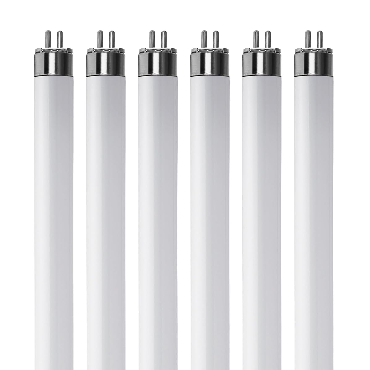 KOR (Pack of 6) F6T5/D - T5 Fluorescent 6500K Daylight - 6 Watt - 9 Super Long