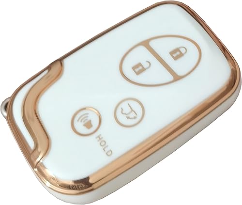 Miniatura 4 de Funda para llavero Lexus con llavero compatible con Lexus GX460 RX350 ES350 IS250 GX460 LX570 IS350 GS430 GS300 GS450h is-C is-F (para Lexus B,