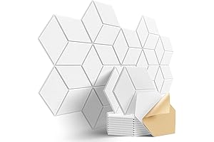 12 Pack Acustro Self-Adhesive Acoustic Panels