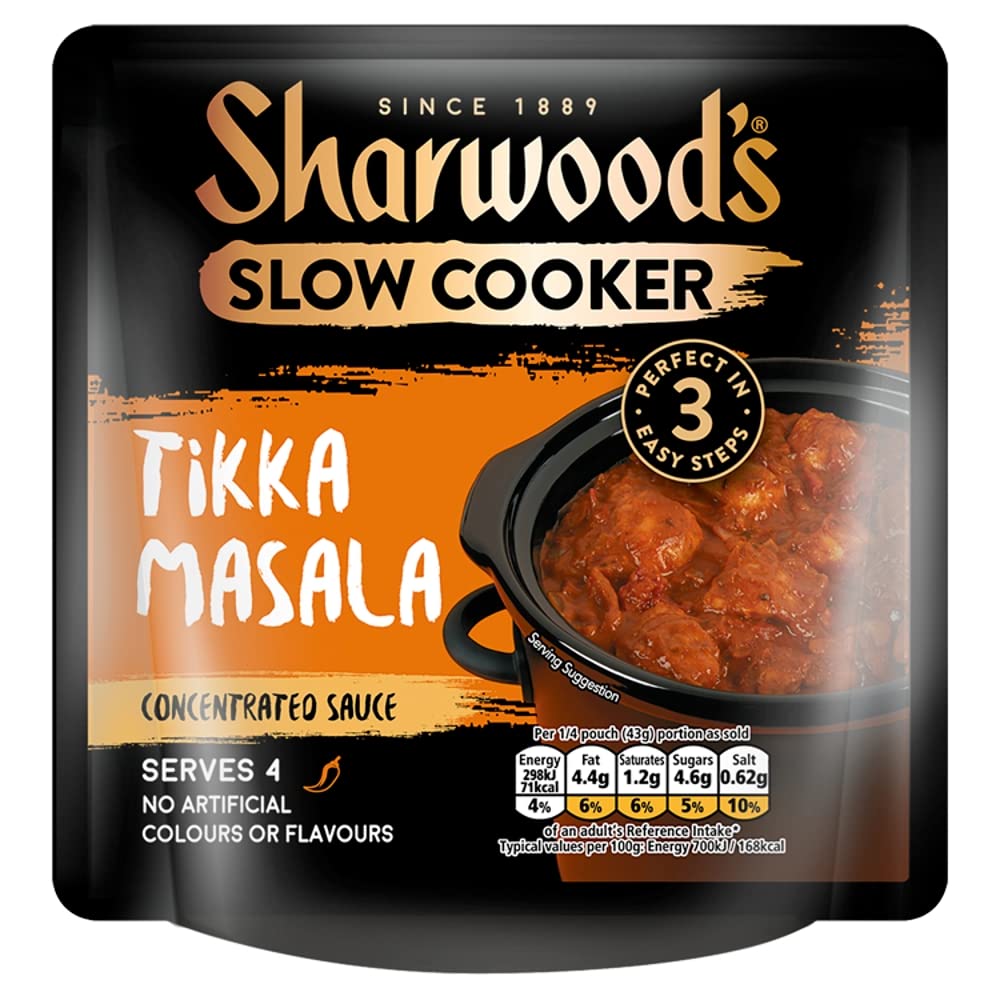 Sharwood'sSlow Cooker Tikka Masala Concentrated Sauce 170g