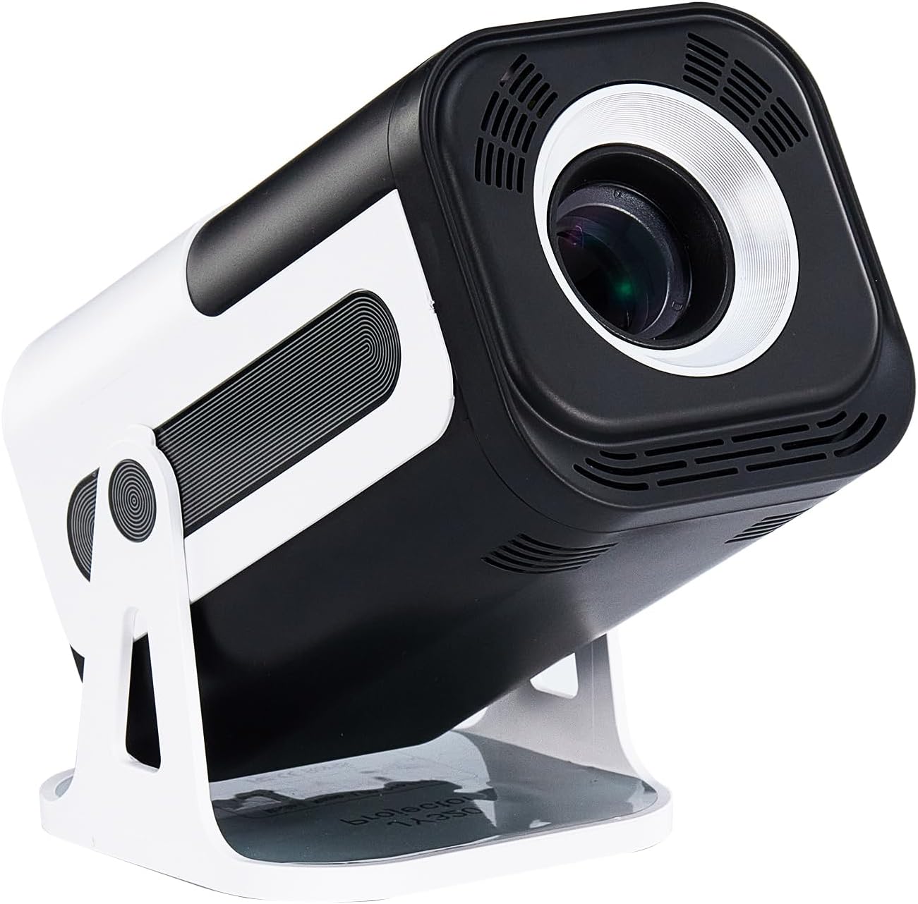 HY300 Pro Portable Mini Projector with WiFi 6 and Bluetooth 5.0 Smart Projector 1080P Support Video Projector 4K Decode with Built-in Android 11.0 (G1)