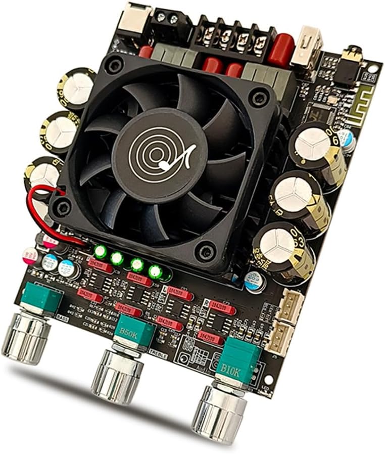3002T Bluetooth Digital Power Amplifier Board 300WX2 2.0 Channel Stereo HiFi Preamplifier TPA3225 Subwoofer Easy Install Easy to Use A
