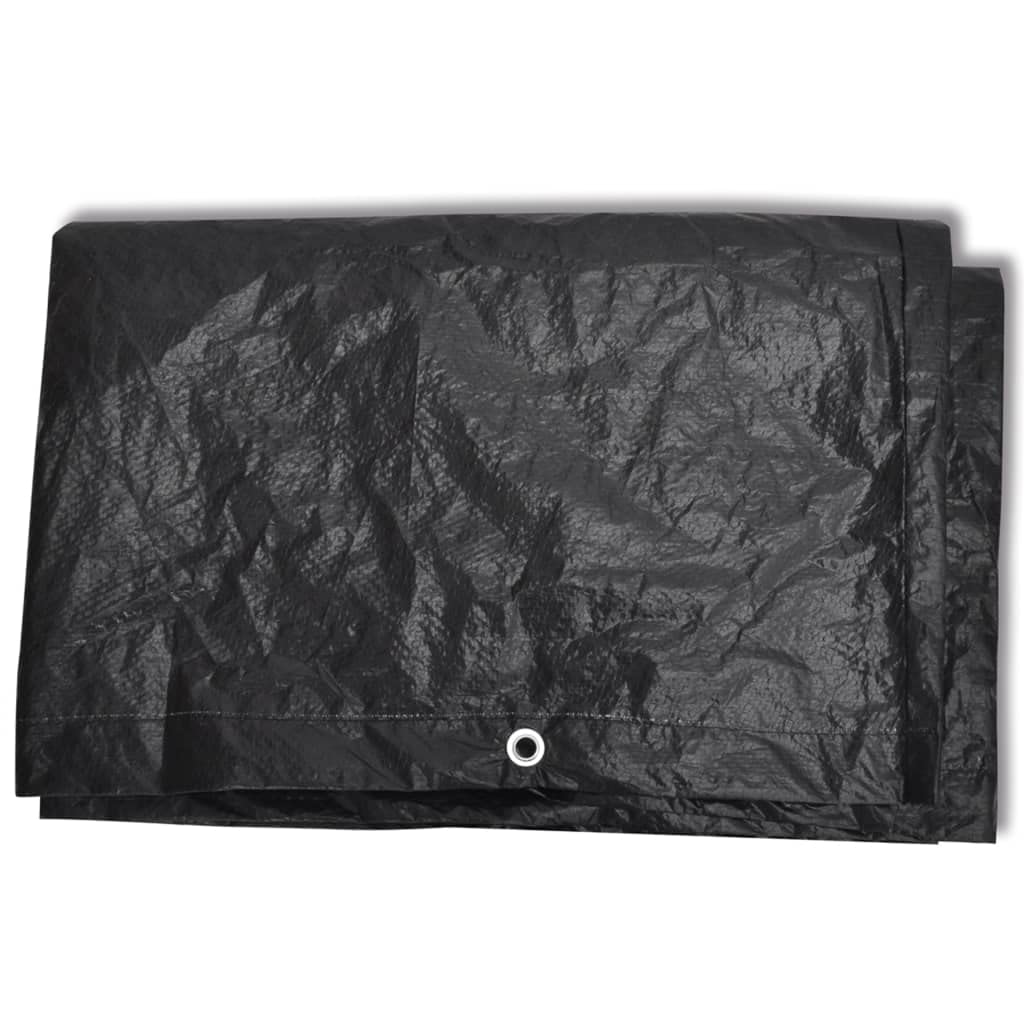 vidaXL Copertura per mobili da giardino, 8 fori di montaggio, 122 x 112 x 98 cm