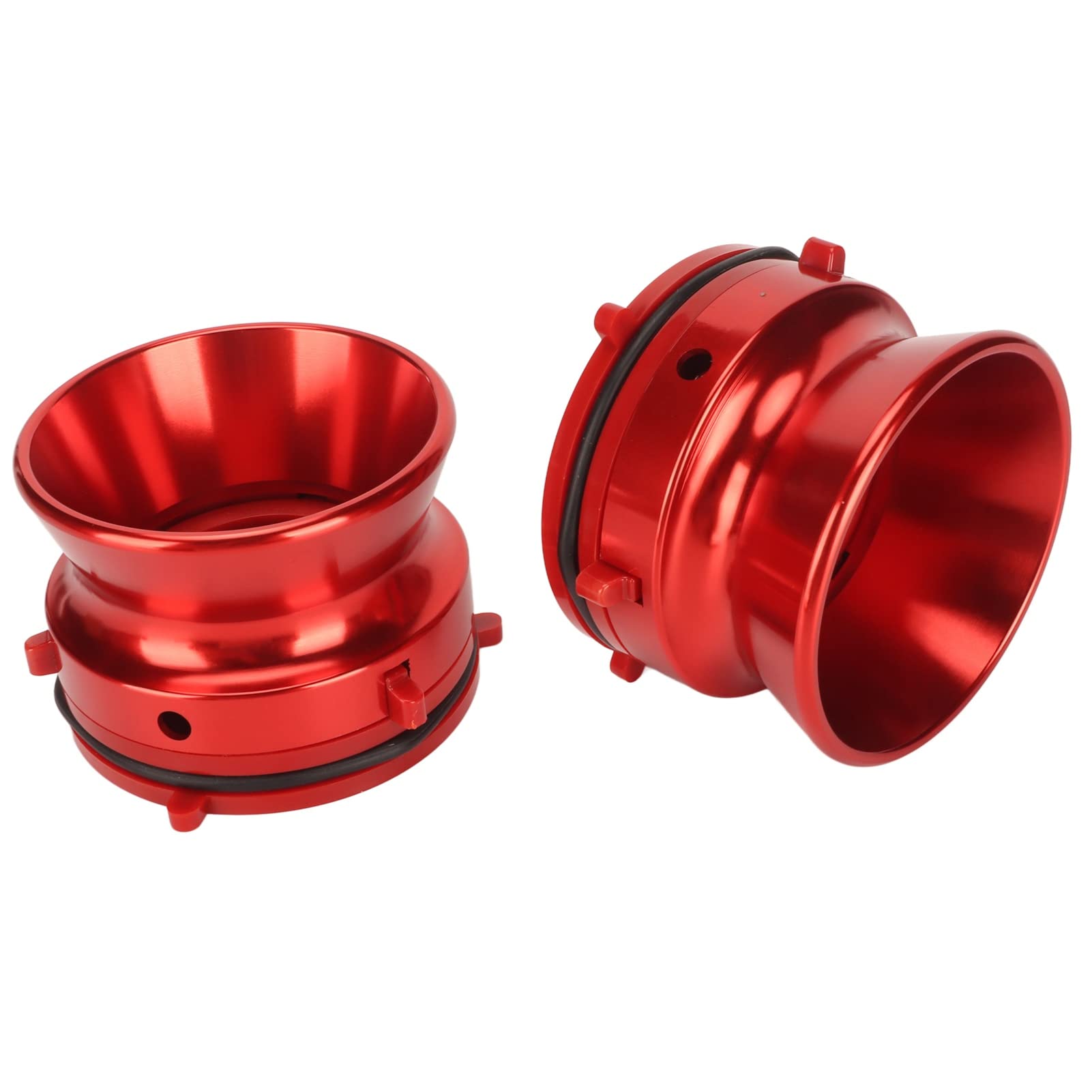 Dpofirs 1 Pair Nab Hub Adapters, Reel to Reel Tape Nab Bushing Adapter, 10 Inch Aluminum Nab Bushing Adapter for Studer for Revox for Akai for Teac (Red)-image-10
