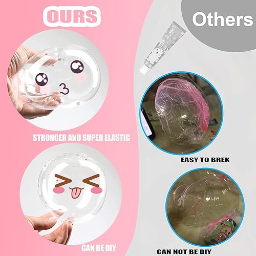 Miniatura 6 de Kit de nano cinta de burbujas para niños, cinta de nano burbujas brillante, kit de burbujas de nano cinta, kit de nano cinta, kit de blando burbujas