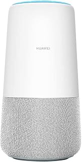 Huawei AI Cube, 3 in 1 - Alexa enabled, Smart Speaker and High Speed 4G router, Unlocked- White/Grey fabric