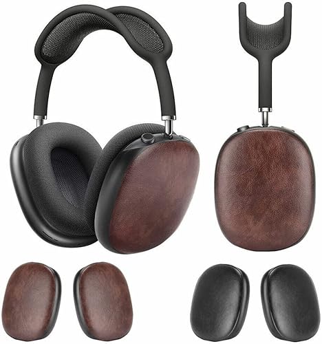 Miniatura 3 de Funda protectora para Airpods Max, funda protectora de piel sintética para Airpods Max (marrón)