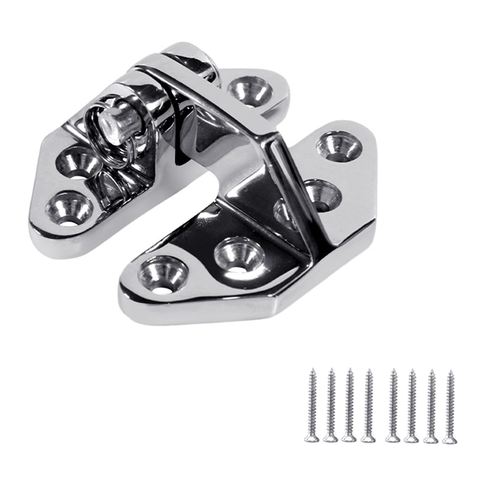 Marine Grade 316 Stainless Steel Door Hinges, 66x71mm, Saltwater Resistant for Boat Yachts and Sailboats Sailing Vessels Luxury Vessel Components