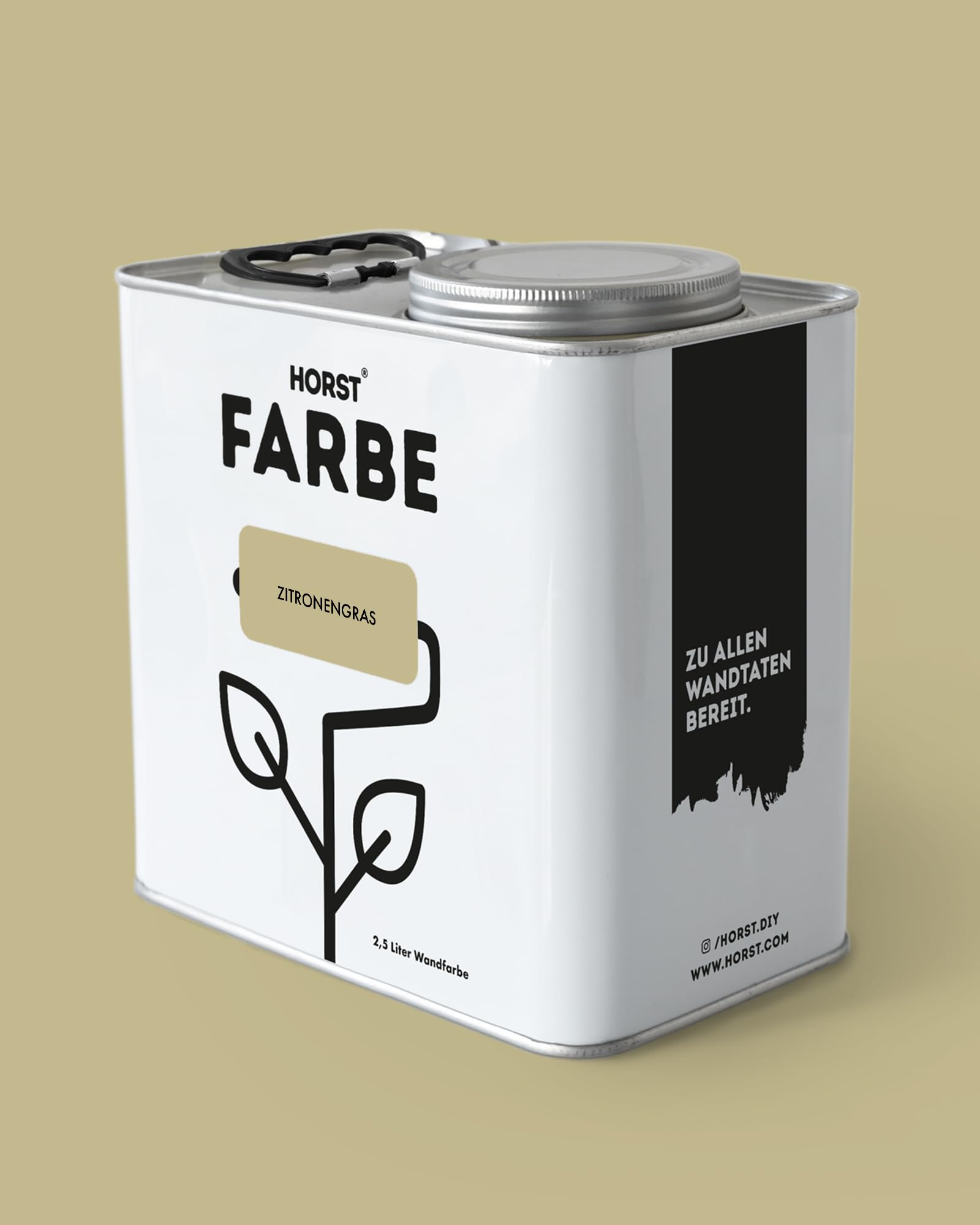 HORST Wandfarbe Zitronengras 5L