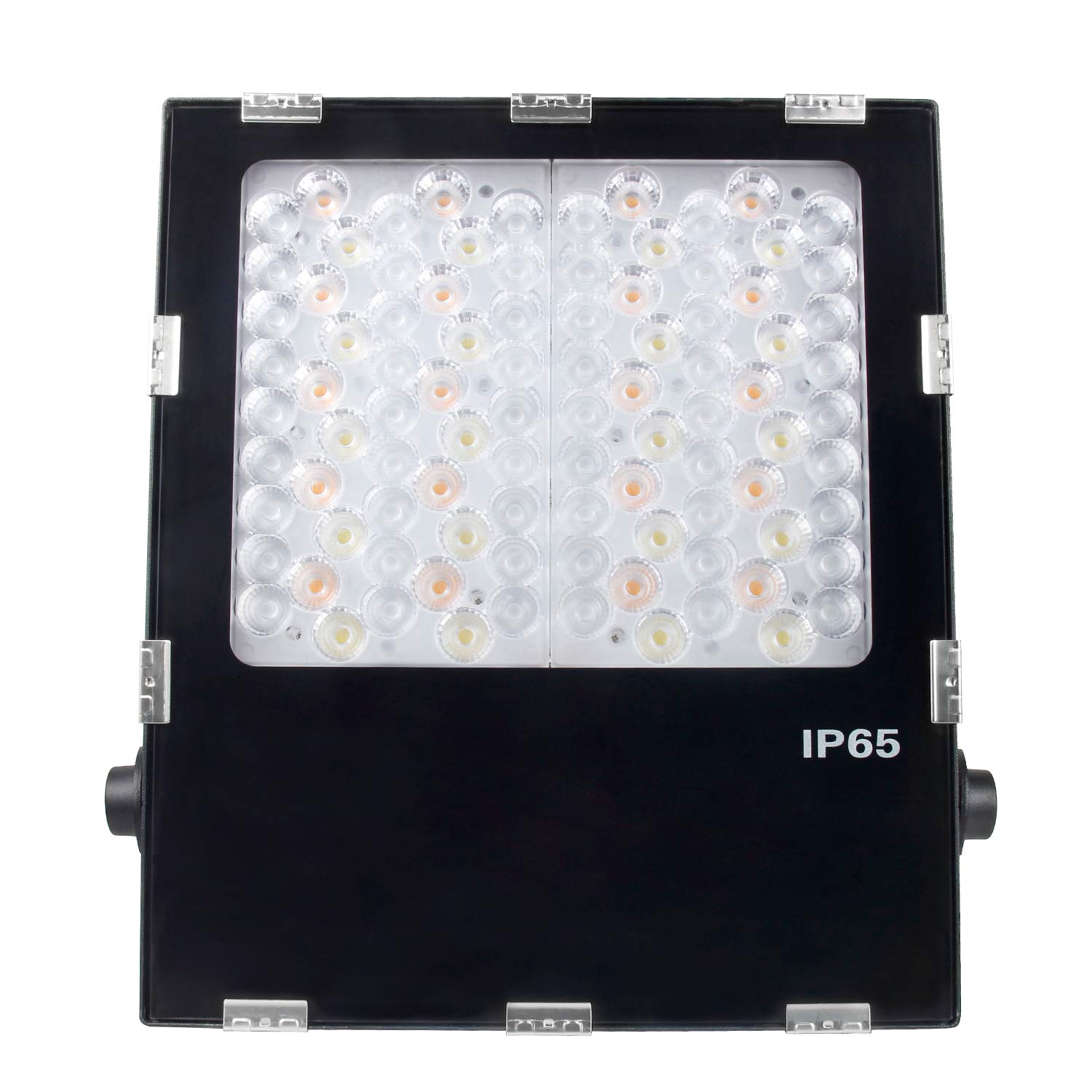 lighteu®, Miboxer 100W AC100~240V Gartenstrahler RGBCCT und Farbtemperatur einstellbar WiFi LED Gartenrasenleuchte IP66 wasserdicht ohne Stecker futC07