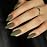 KQueenest Matte Olive Green Press on Nails Medium Almond Stiletto Gel Fake Nails Medium Pure Color Acrylic Nails Press ons Feature Protective UV Coating in 24 Pcs